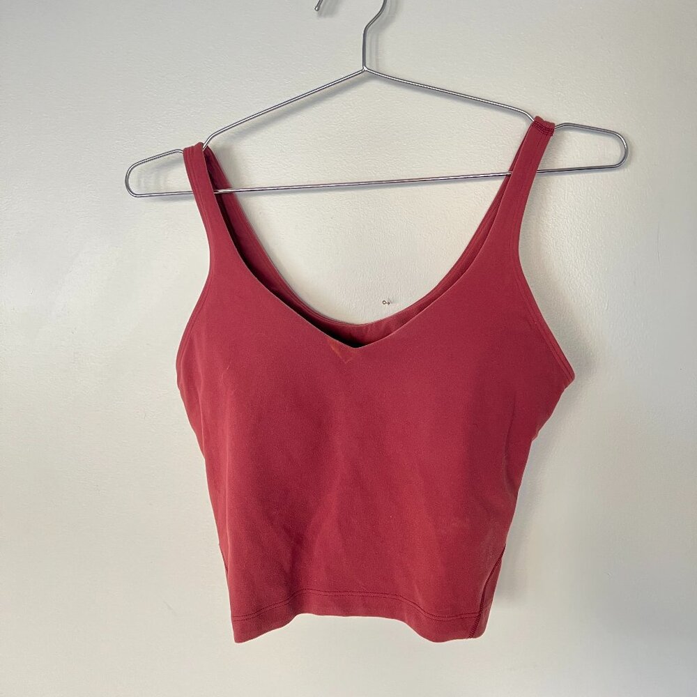 lululemon Align Tank Dark Pink Size 6